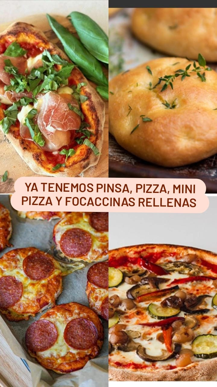 Nuove pizze e focaccine nel menù